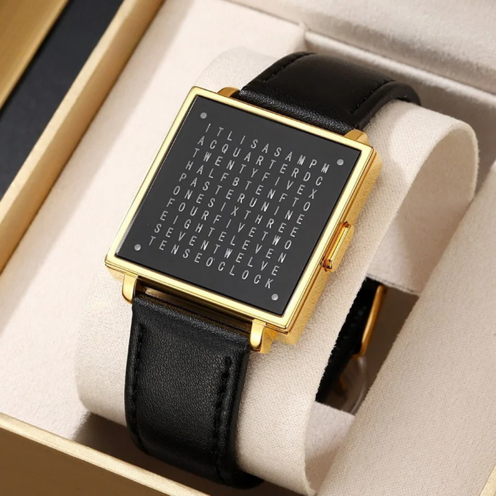 WordTime - Reloj Con Pantalla Digital Matrix
