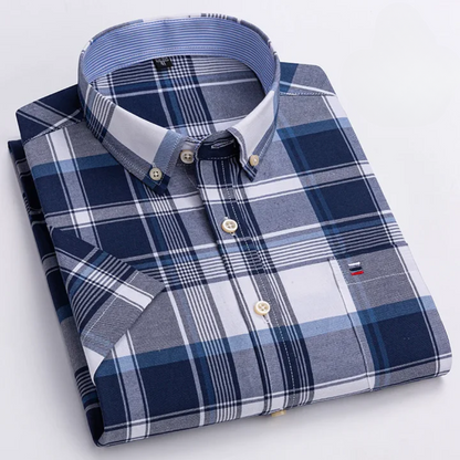 Petersen - Camisa Clásica De Algodón Con Estampado