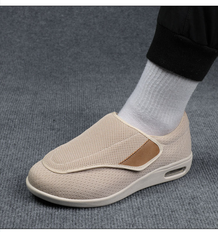 Bediha - Zapatos de Malla Con Correa Ancha y Suela Gruesa