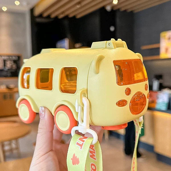 AquaBus - Botella De Agua Portátil Con Forma De Autobús