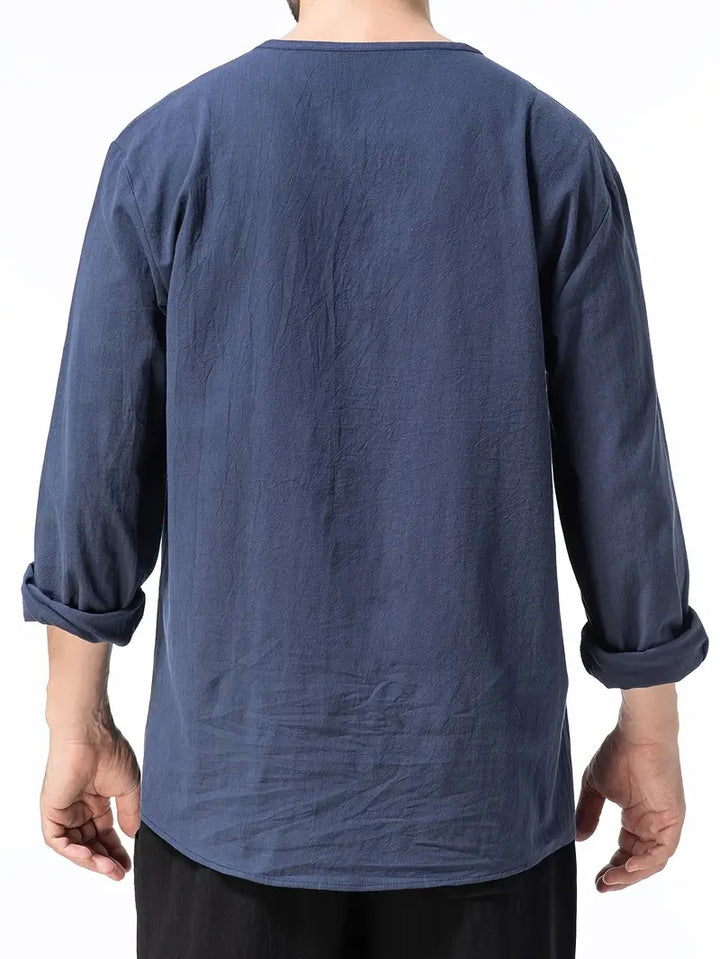 Pawel - Algodón Camisa De Manga Larga De
