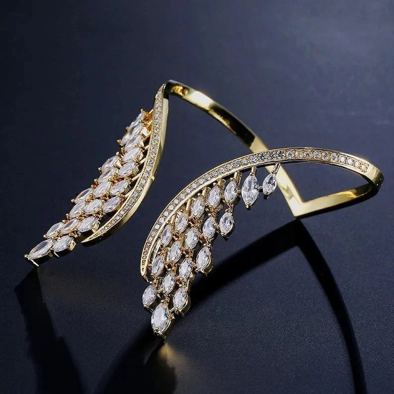 Evita - Pulsera y Anillo Alas de Ángel