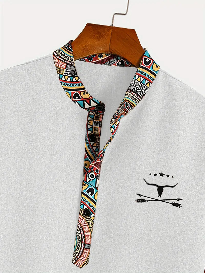 Murat - Elegante Camisa De Manga Corta