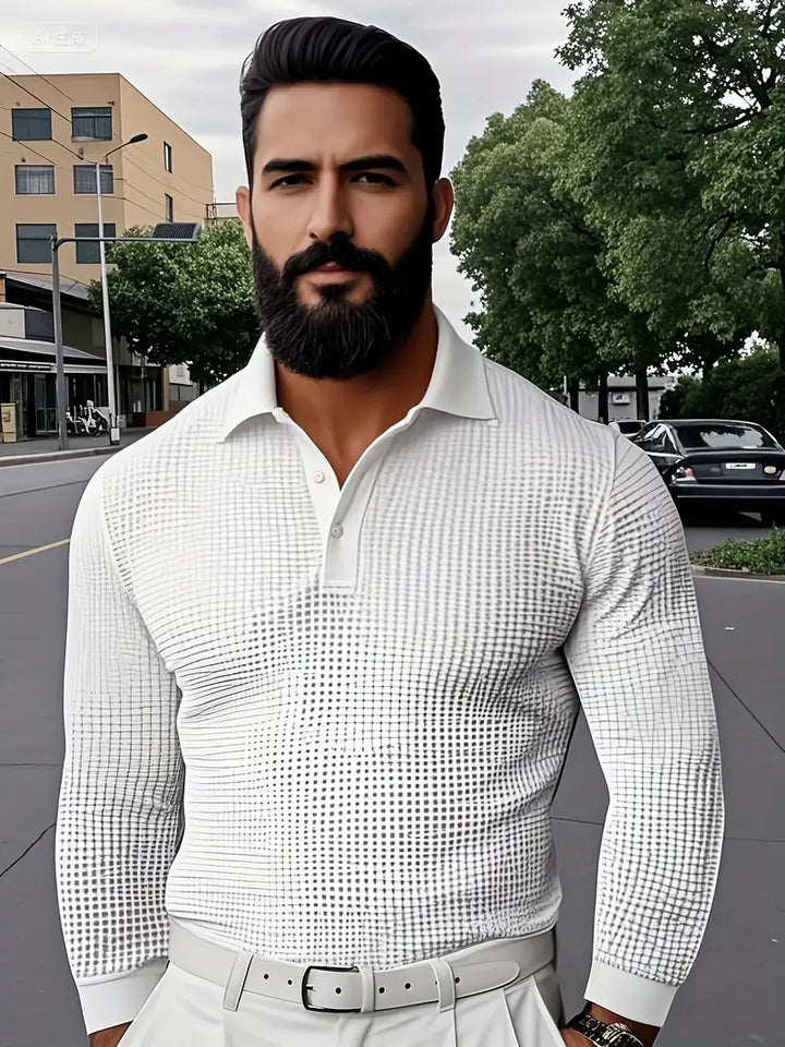 Ellsworth - Camisa De Manga Larga Con Cuello