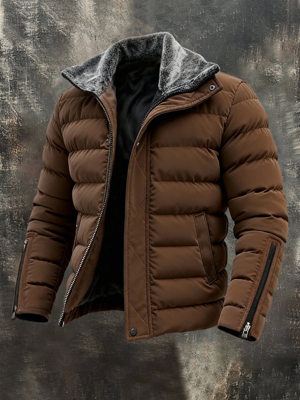 Alphonse - Elegante Chaqueta Para Exterior Con Cremallera