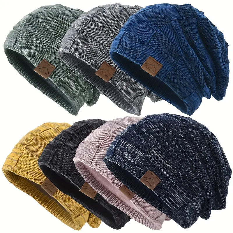 FrostFlex - Gorro De Invierno De Punto Versátil