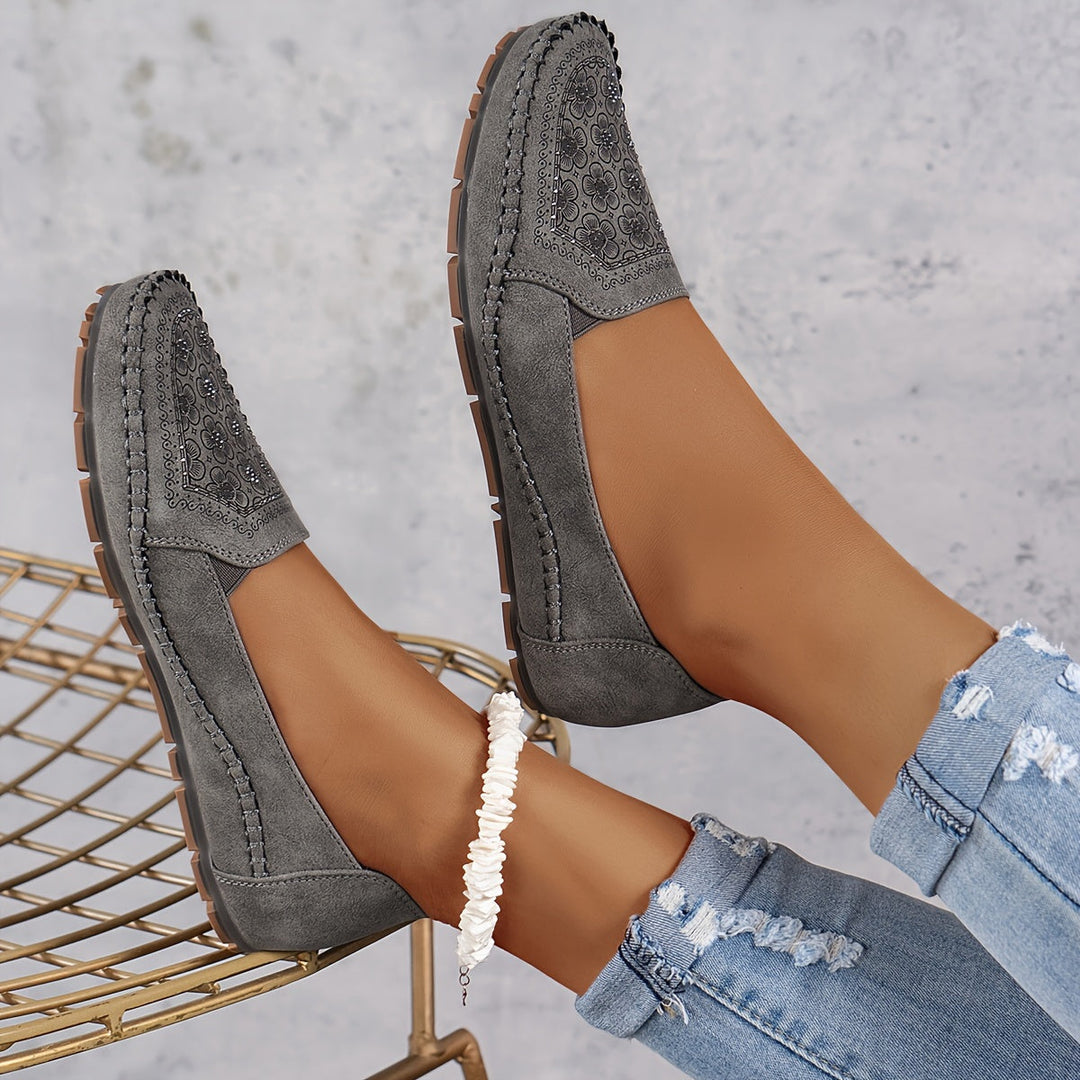 Lyrissa - Zapatos Cosidos Cómodos