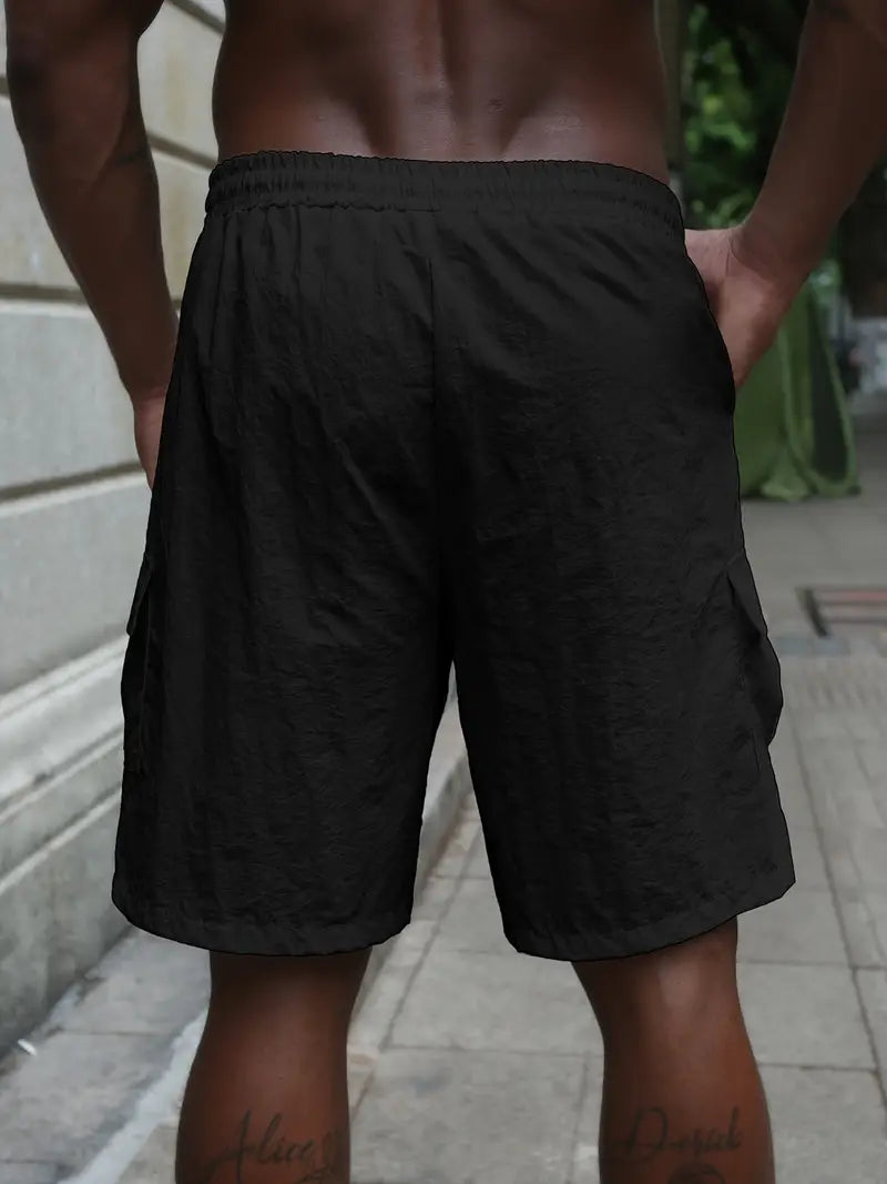 Titov - Pantalones Cortos Elásticos Transpirables