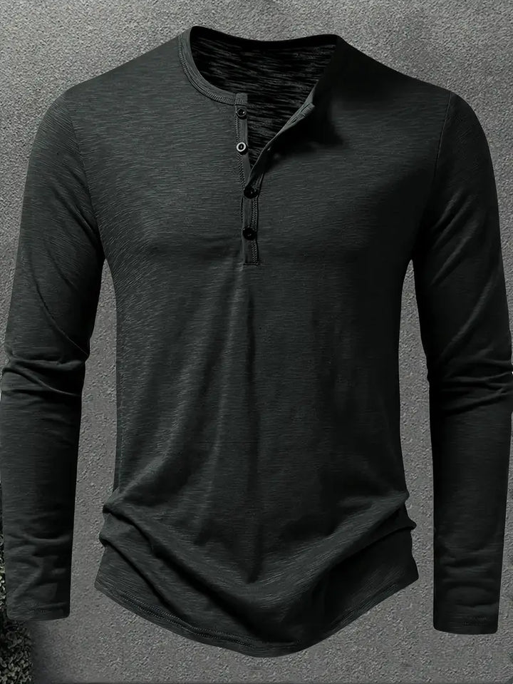 Zekeriya - Camisa de Manga Larga con Botones