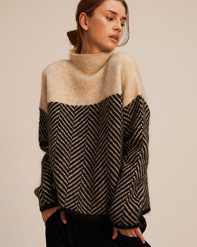 Dietlind – Jersey de Cuello Alto