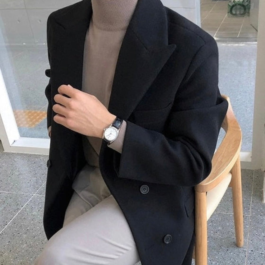 Zygmunt - Elegante Abrigo Cruzado