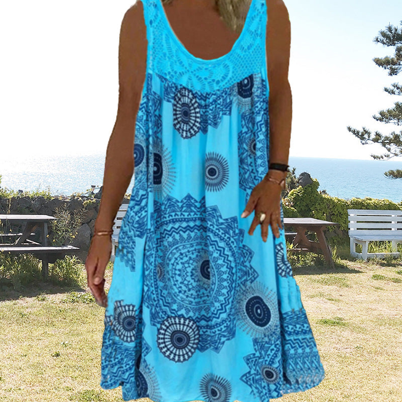 Paduch - Informal Verano Sin Mangas Vestido Con Estampado
