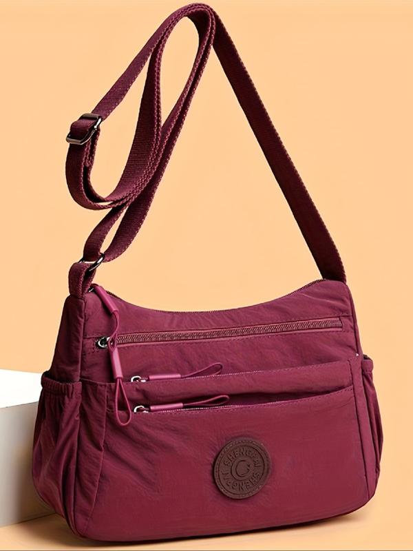 Cilka - Bolso Bandolera Con Cremallera y Bolsillos