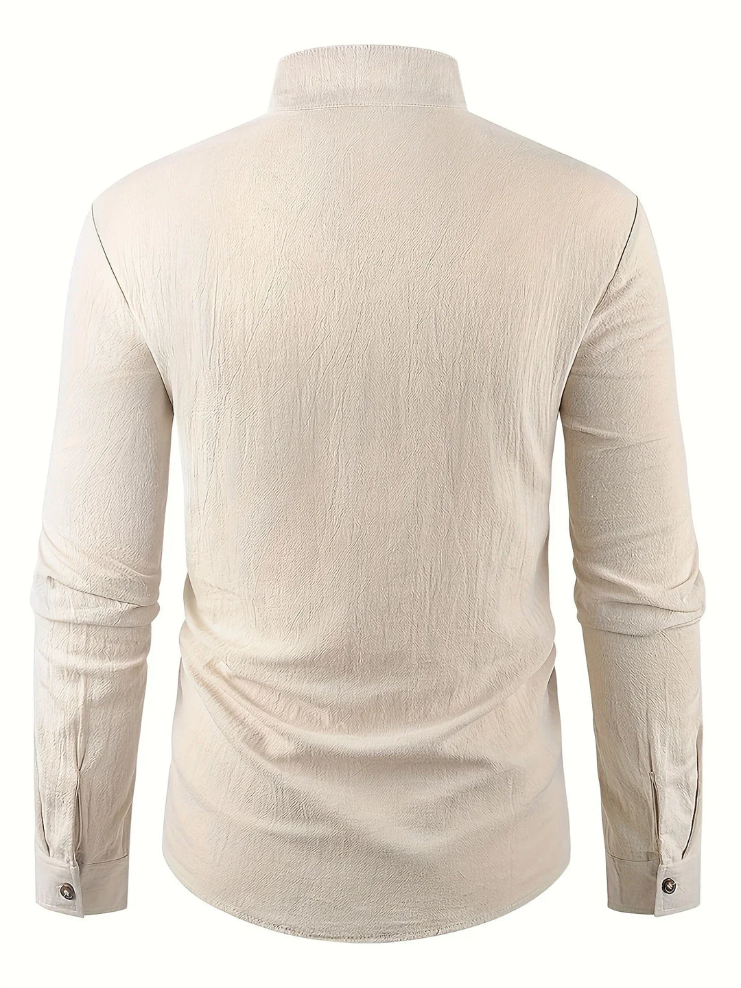 Shayne - Camisa Ligera De Algodón Y Lino Con Mangas Largas