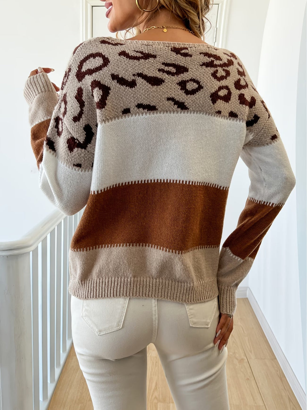 Lona - Jersey De Punto Con Estampado De Leopardo