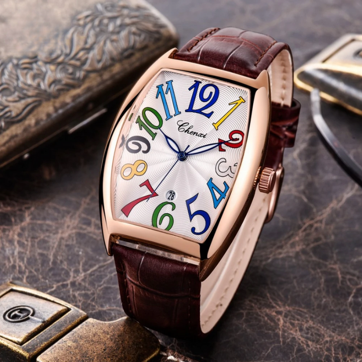 Simond - Un Reloj Elegante Con Correa De Piel