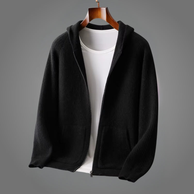 Romain - Sudadera Con Capucha Y Cremallera De Punto