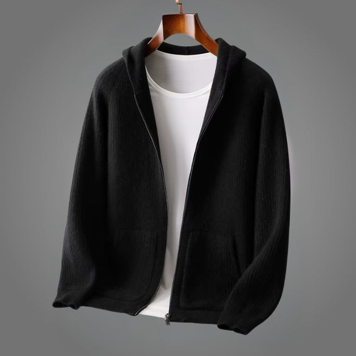 Romain - Sudadera Con Capucha Y Cremallera De Punto