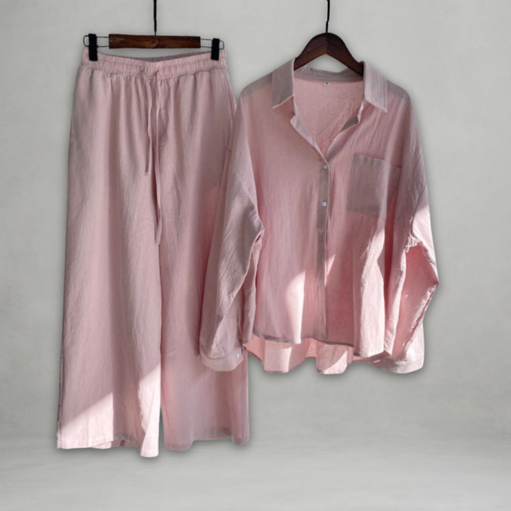 Ottavia - Elegante Conjunto De Dos Piezas Para Verano