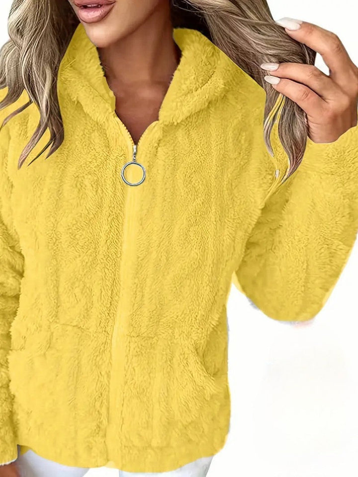 Ganka - Sudadera Con Capucha y Cremallera De Manga Larga
