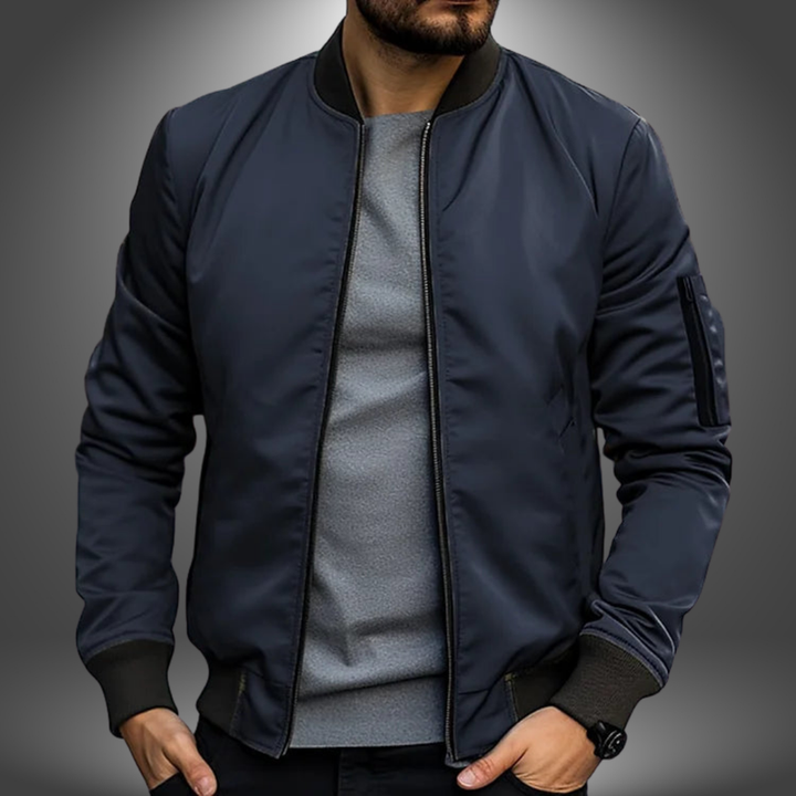 Jeffri - Elegante Chaqueta Bomber