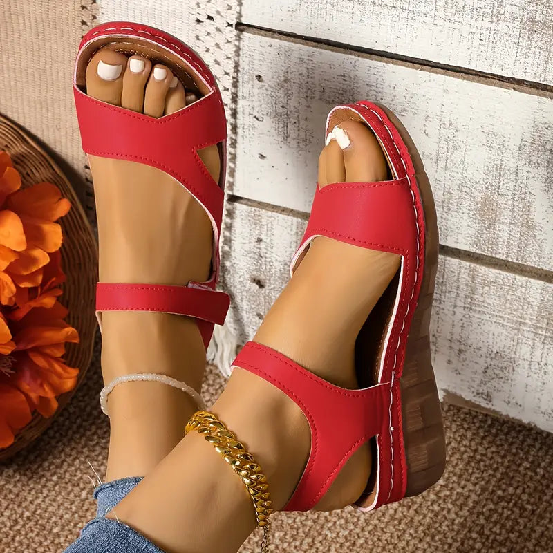 Navina - Sandalias Ortopédicas Con Cuña