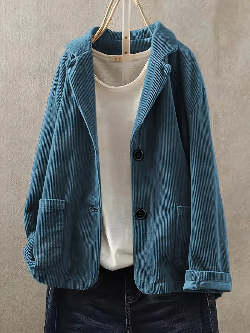 Nehara - Blazer Informal De Manga Larga
