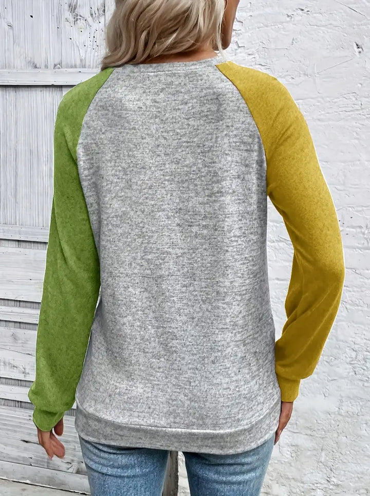 Samridhii - Camisa Informal De Cuello Redondo