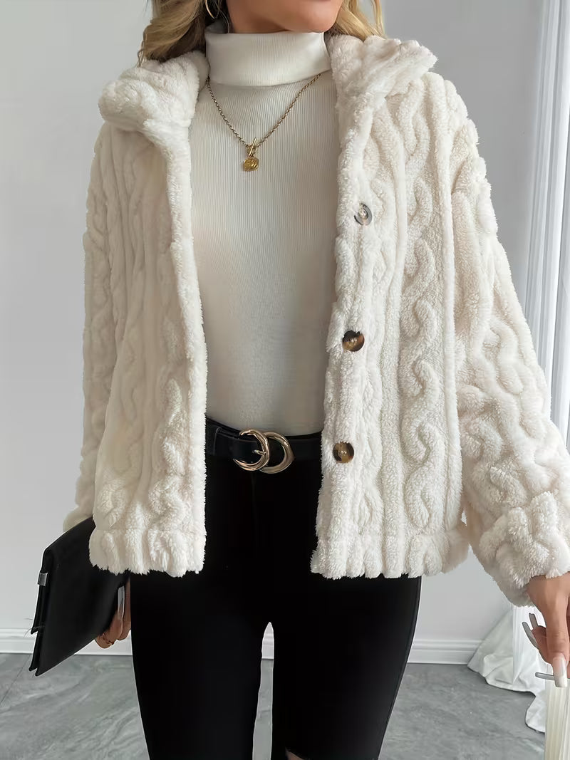 Losina - Chaqueta De Peluche Con Textura De Trenzado