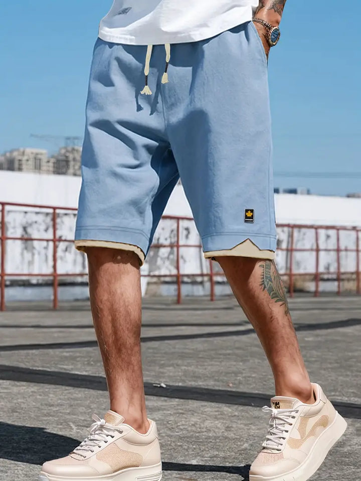 Duncan - Elegantes Pantalones Cortos Con Bolsillos