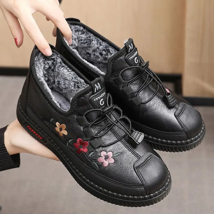 Yolina - Zapatos De Cuero Con Cordones