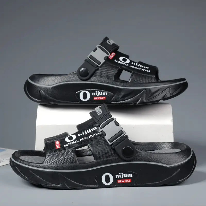 Stelios - Sandalias Informales De Verano Para Exterior