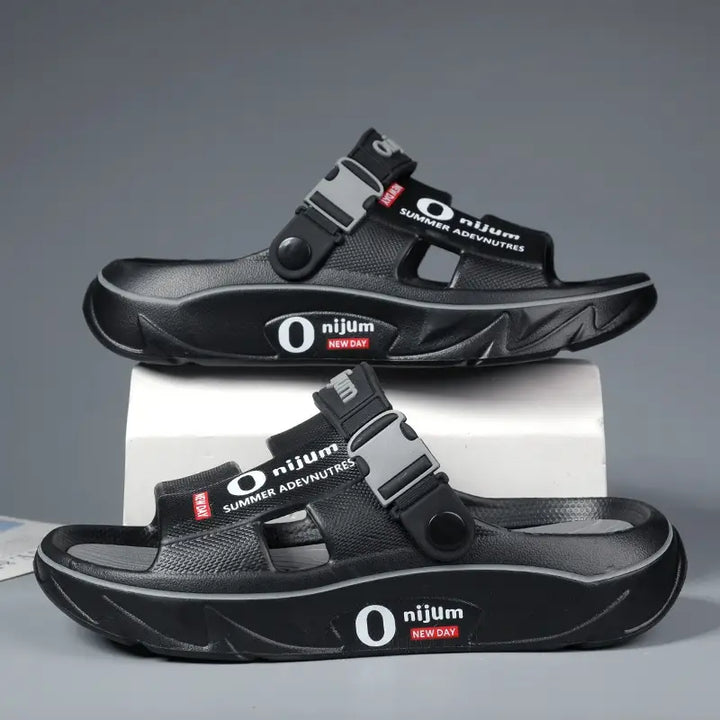 Stelios - Sandalias Informales De Verano Para Exterior