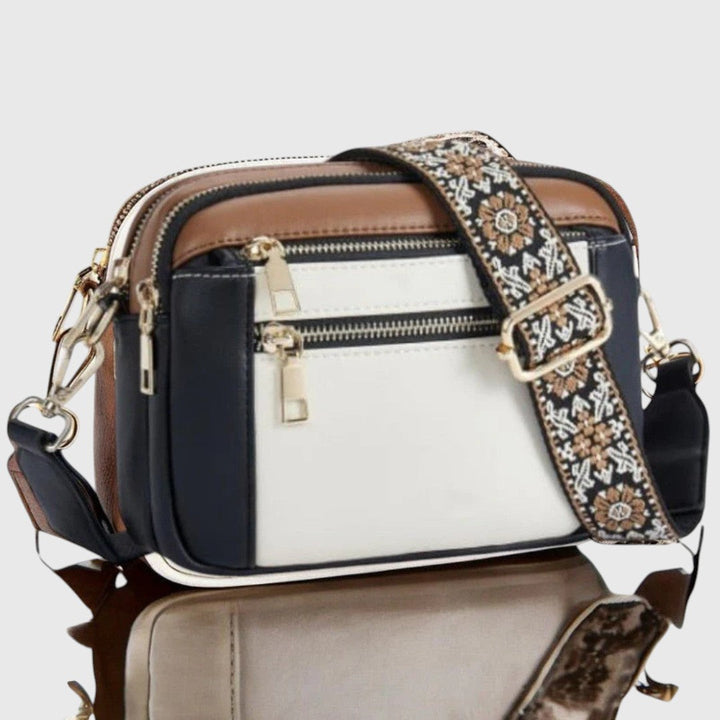 Sharena - Bolso Bandolera Con Correa De Flores