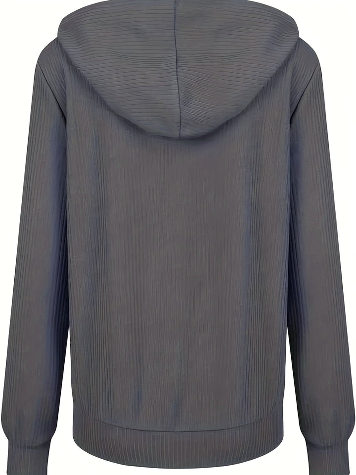 Moira - Sudaderas Con Capucha, Cremallera y Cordón Regulable, Manga Larga
