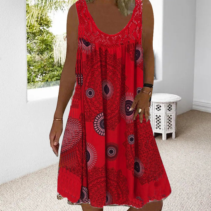 Paduch - Informal Verano Sin Mangas Vestido Con Estampado