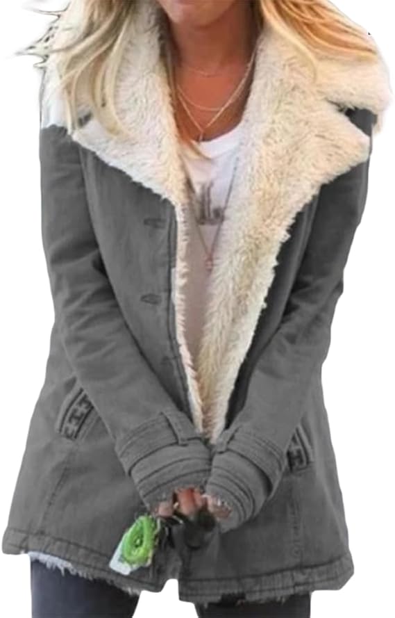 Zayna - Abrigo Cómodo De Manga Larga