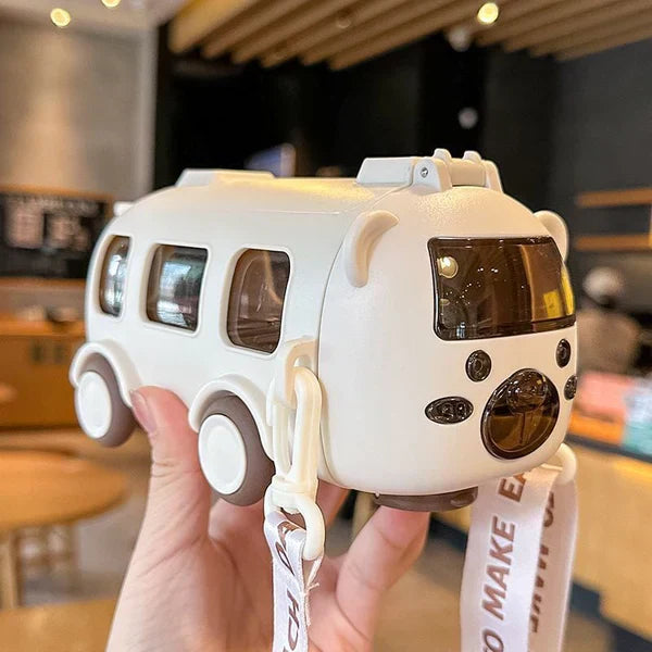 AquaBus - Botella De Agua Portátil Con Forma De Autobús