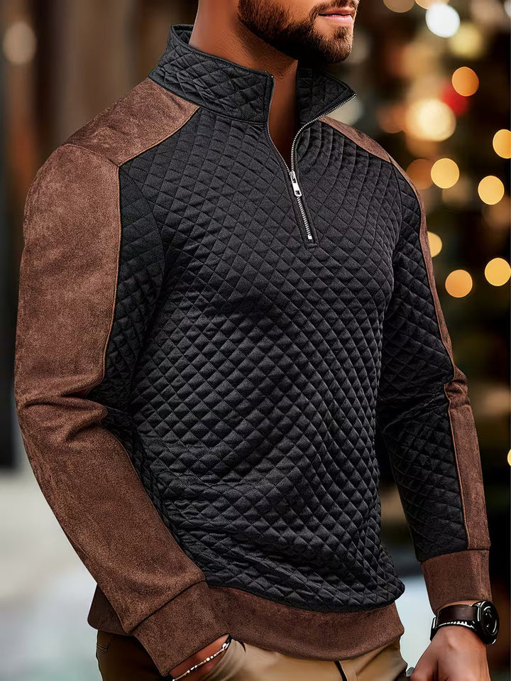 Gioele - Camisa de manga larga con cremallera