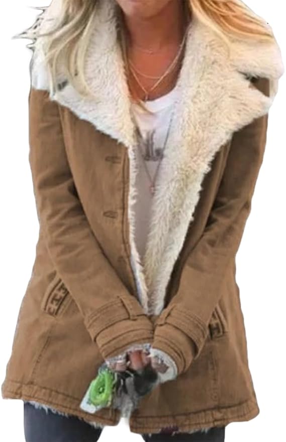 Zayna - Abrigo Cómodo De Manga Larga