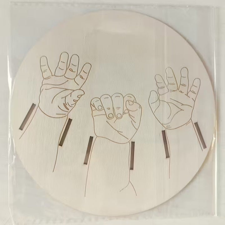 BirthMark - Placa de Madera para Pulsera de Nacimiento
