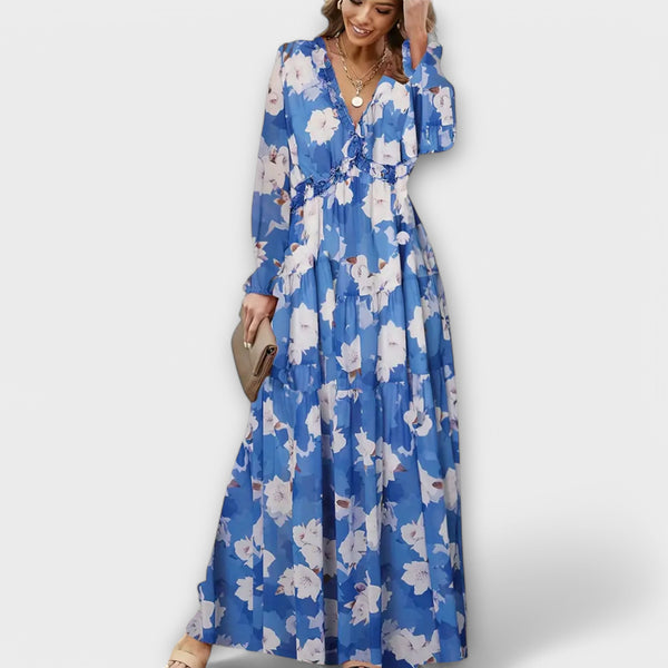 Vanna - Elegante Vestido de Manga Larga