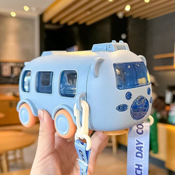 AquaBus - Botella De Agua Portátil Con Forma De Autobús