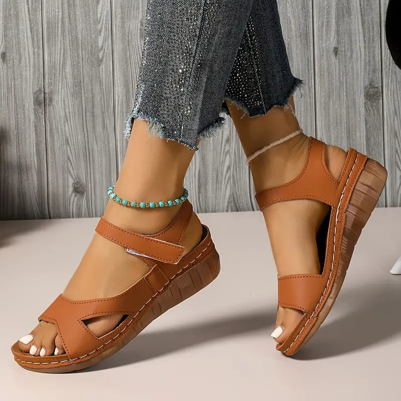 Navina - Sandalias Ortopédicas Con Cuña