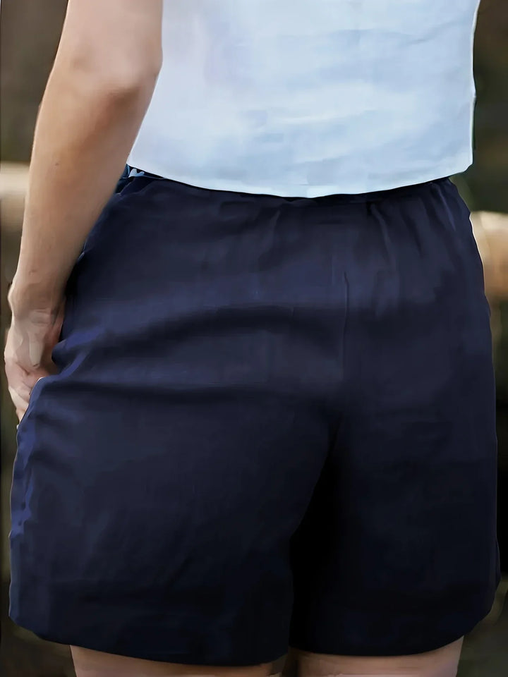 Niamh - Pantalones Cortos Informales De Verano Con Bolsillo