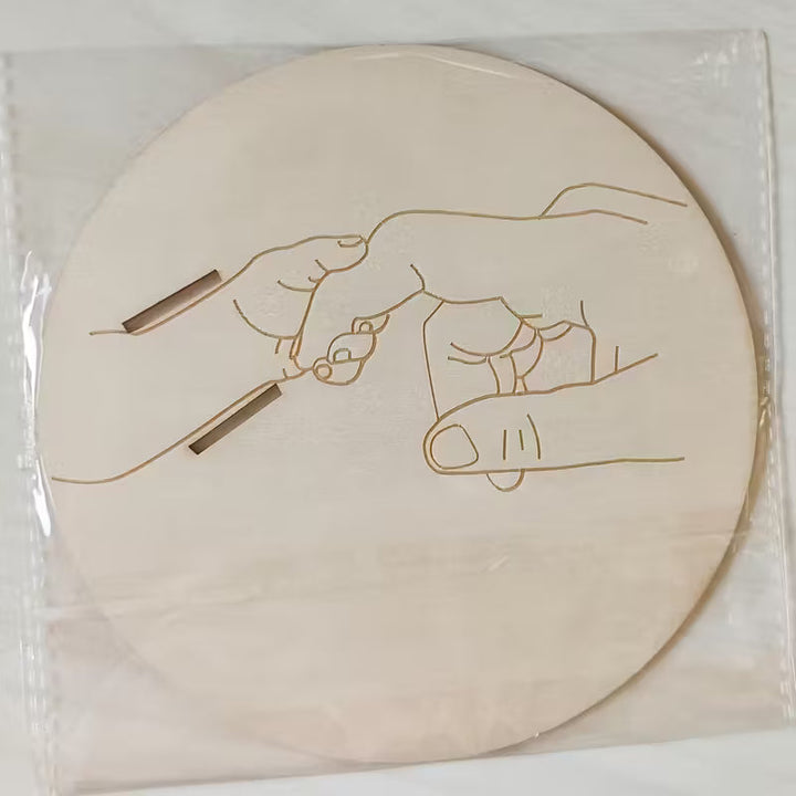 BirthMark - Placa de Madera para Pulsera de Nacimiento