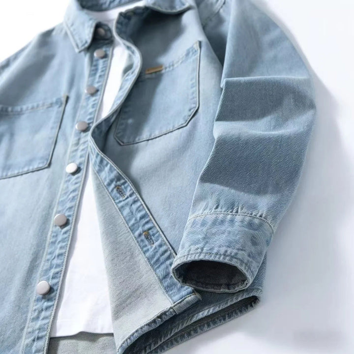 Tharaka - Camisa Oversize de Denim Ironside