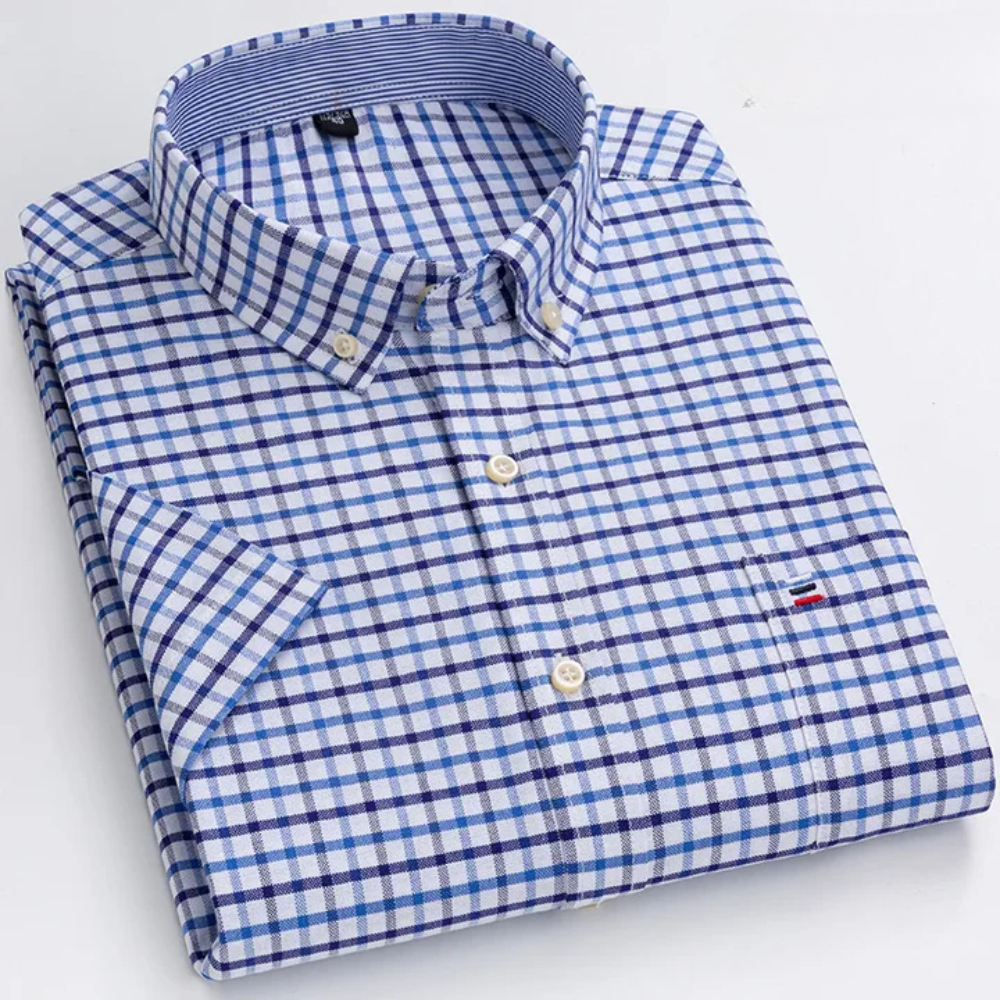Petersen - Camisa Clásica De Algodón Con Estampado