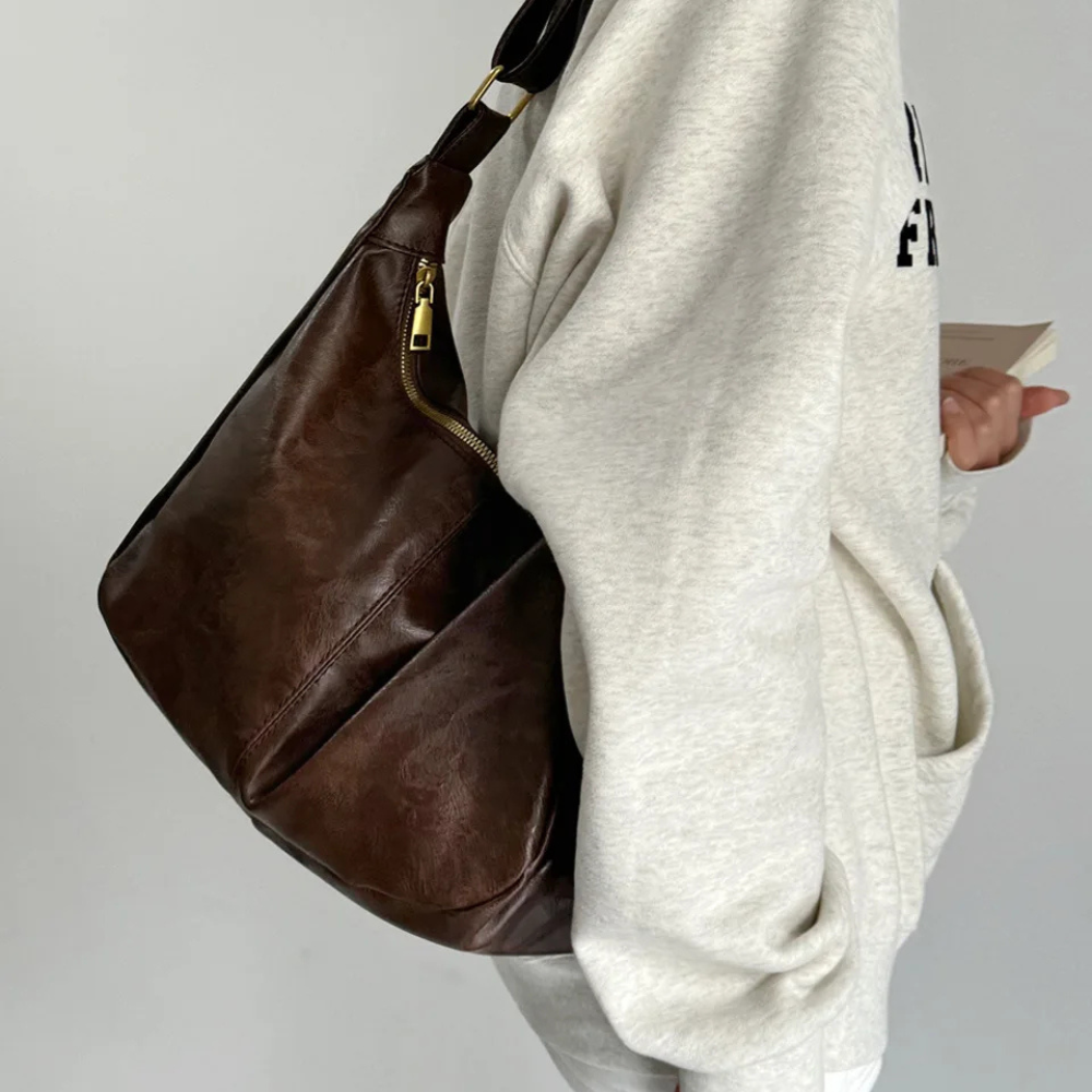 Mirae - Bolso Bandolera de Piel