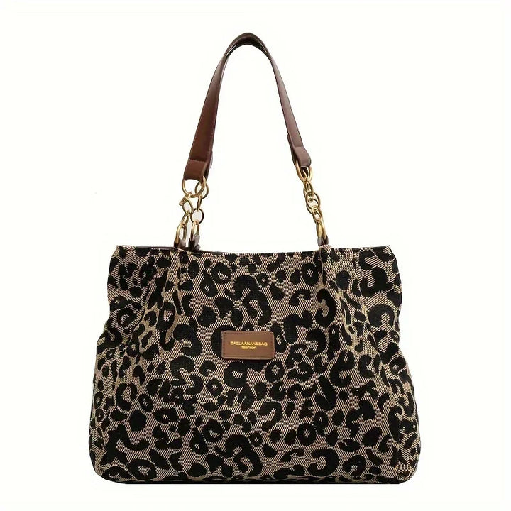 Leonora - Bolso Tote Con Estampado De Leopardo